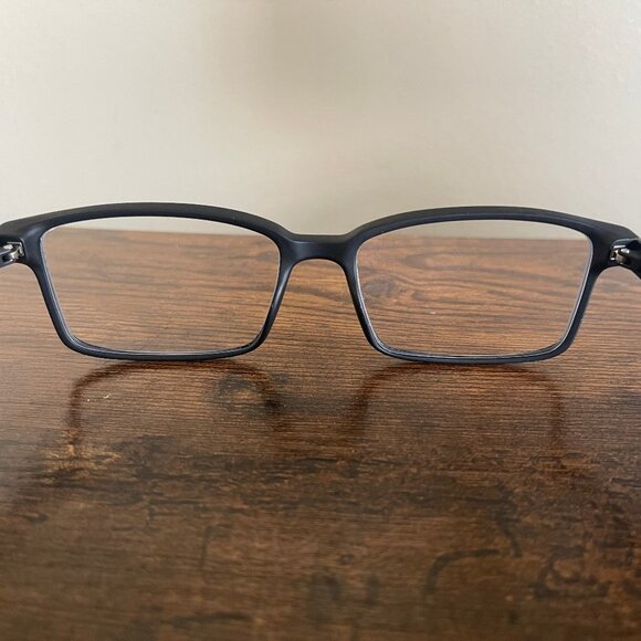 Columbia Cold Insert Matte Black Rectangular Eyeglass Frames Only 58-17-150 mm - Picture 9 of 9